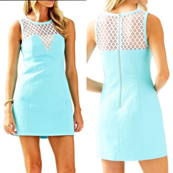 Lilly Pulitzer Dresses & Skirts - Lilly Pulitzer Vandalia Shift Dress - Serene Blue